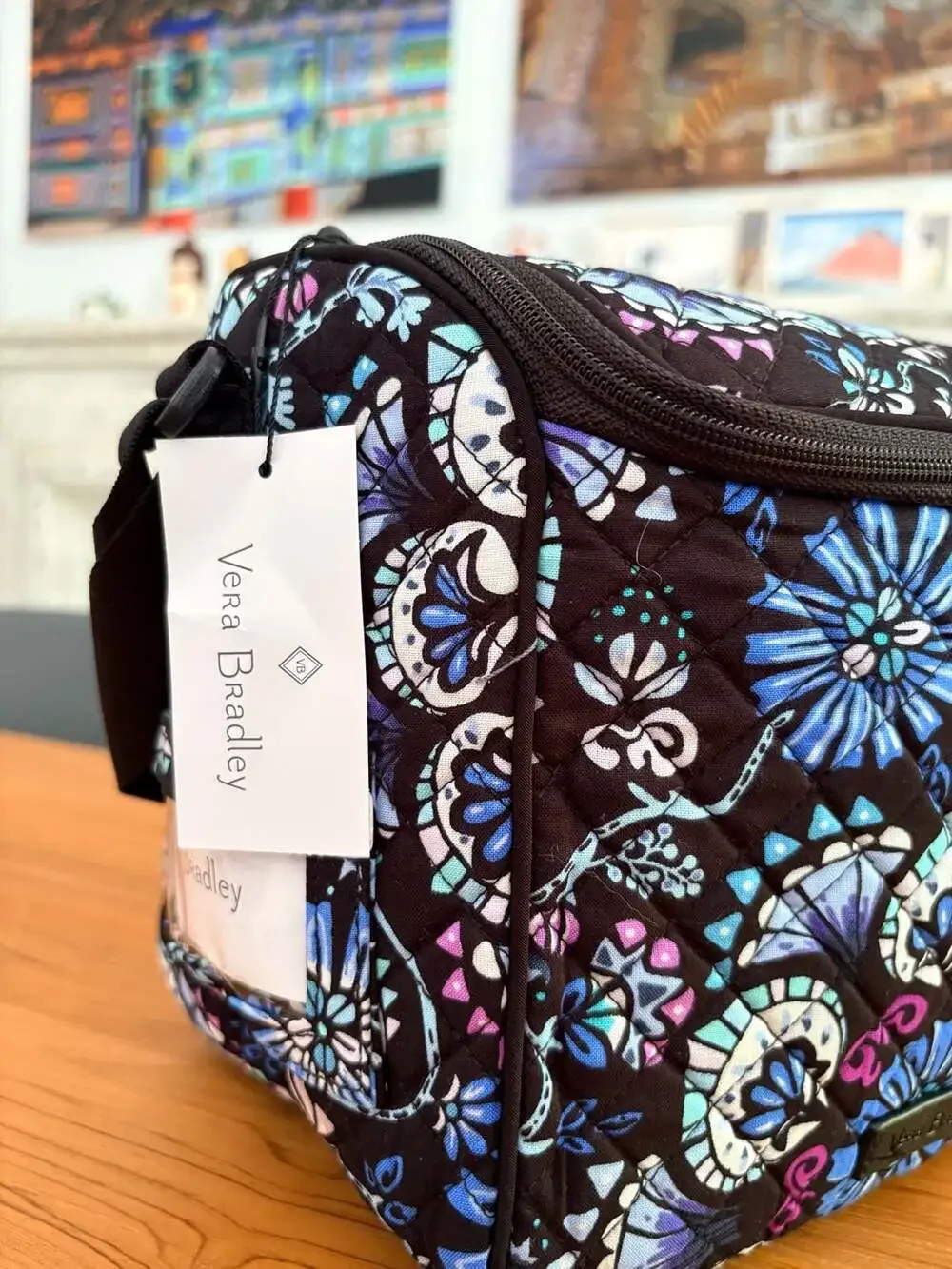 Vera Bradley Quilted Insulated Lunch bag New With Tags